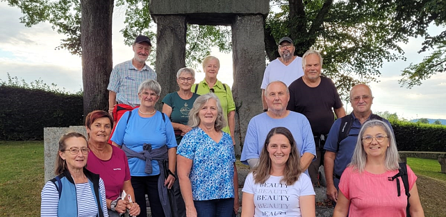 Kleine Wanderung in Pfaffing