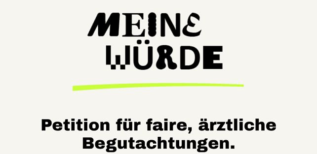 Petition:Meine Würde anstatt Misstrauen