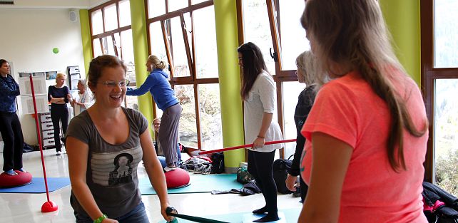 Trainingsvideos für zu Hause